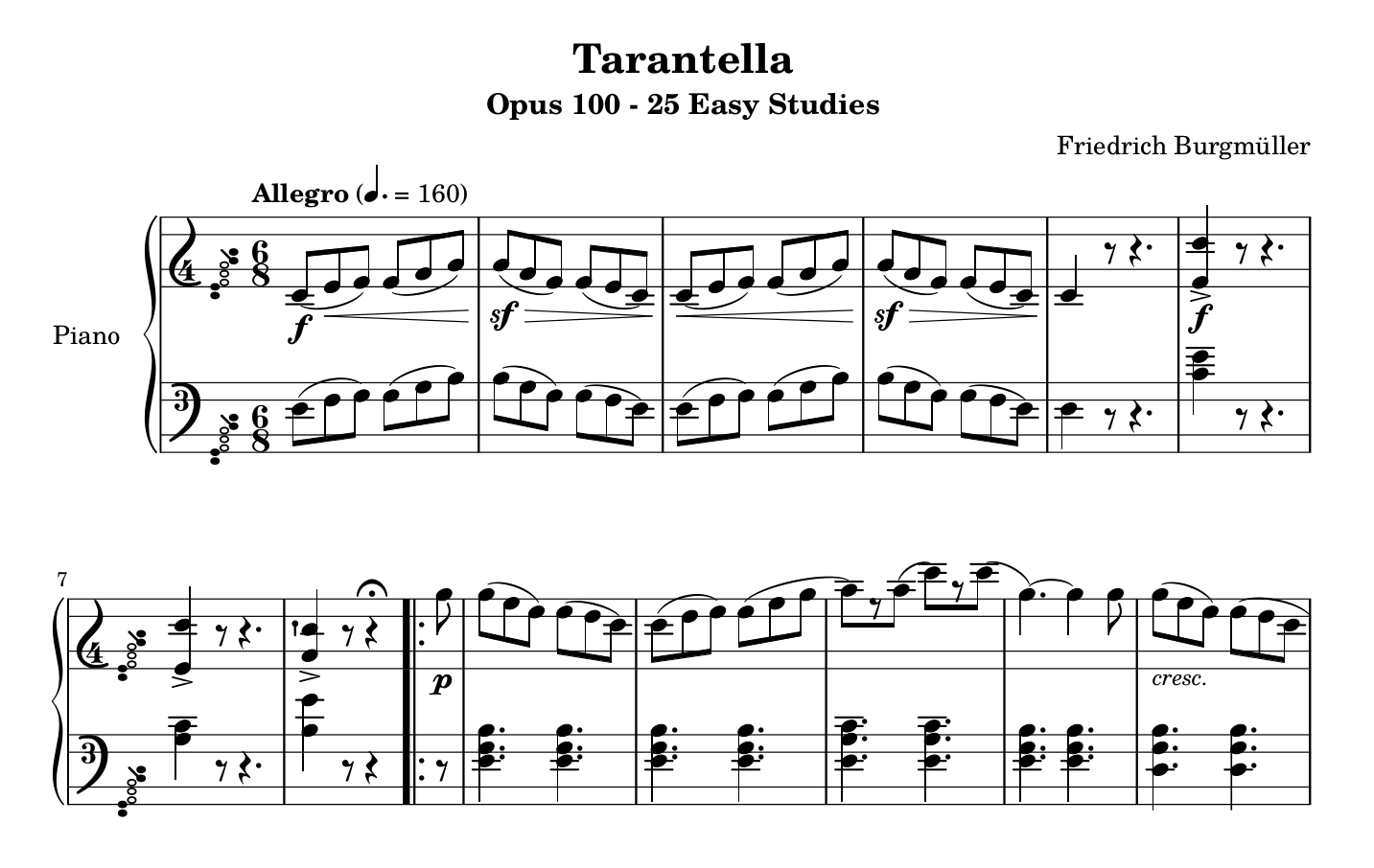 Tarantella final score screenshot