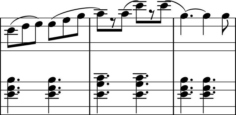 Tarantella measure 11 with better rest positions